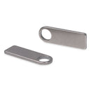 EDC Multi Tool Titanium Plate DIY Name Tag Anti-Lost Pet Keyring Pendant