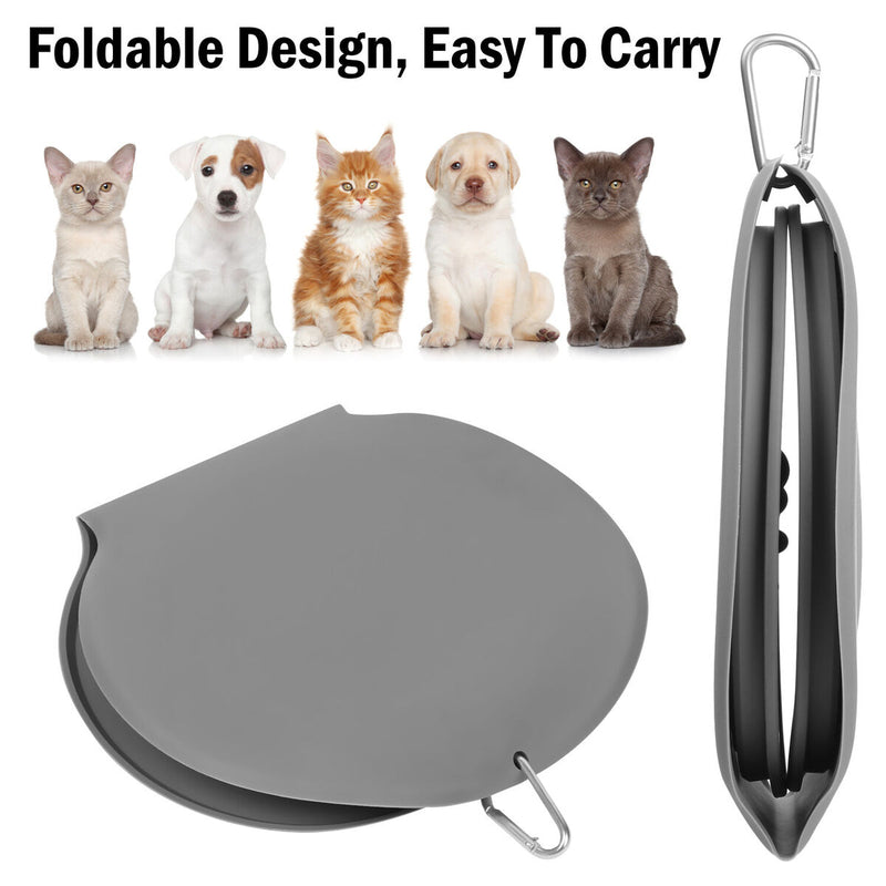 Dog Bowls Dog Cat Water Food Bowls Slow Feeder Bowls Collapsible Pet Bowls
