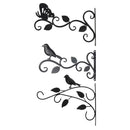 3pcs Metal Hanging Flower Plant Pot Basket Wall-Mounted Support Basket Tool
