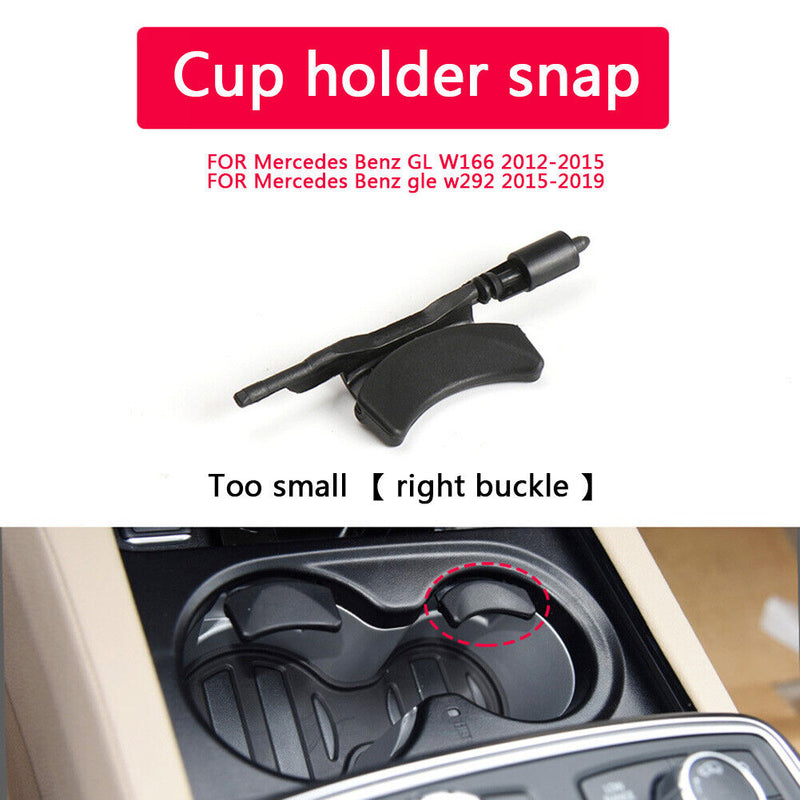 Car Water Cup Holder Fixing Buckle for Benz ML-Class GL-Class W166 (Right) Newly