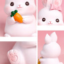 Desktop Rabbit Decoration Adorable Tabletop Cake Topper Easter Bunny Ornament