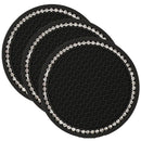 Non-Slip Mat Flower Teacup Car Cup Mat Coaster Drink Coaster Bling Car Coasters