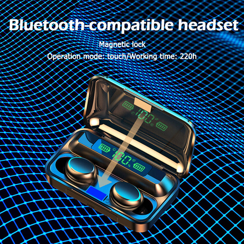 F9-36 TWS Earbuds Waterproof In-Ear Bluetooth True Wireless Stereo Headphones