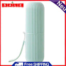 Portable Toothbrush Toothpaste Storage Case Plastic Couple Bathroom Accessories
