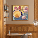 Eggs in Bowl Kit Colouring Oil Canvas Pictures DIY Hand Painted Paint By Numbers