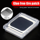 Portable Bicycle Tire Repair Kit No Glue Chip Patch MTB Road Bike Tyre Repa
