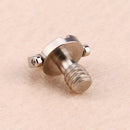 Camera Tripod Head Quick Change Plate Screw 1/4 D-Ring Convert Screw