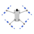 For DJI Mini 3 Pro Drone Wing Fans Blades Props 8x Propellers (White Blue)