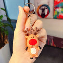 Snowman Xmas Gifts Christmas Tree KeyRing Car Key Holder Christmas Keychain