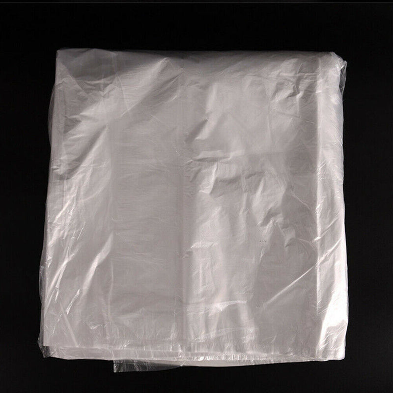 100Pcs Automotive Disposable Plastic Seat Cover General Transparent Seat Cover
