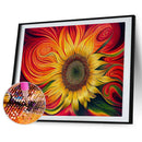 5D Diamond Painting DIY Sunflower Full Round Drill Mosaic Art