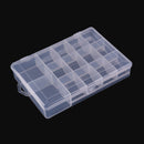 20.5cm * 14cm * 4cm Carp Fishing Lure Storage Box Box 14x Transparent