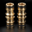 Hose Joiner 2 way Tap Garden Connector Adaptor Coupler AdapterS TapS Pipe H5P0