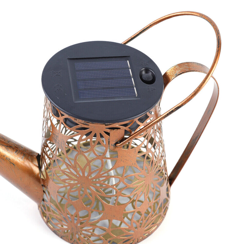 Solar LED Watering Can Lights Outdoor Garden Landscape Lamp (No Bracket)