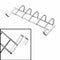 5 Hooks Over Door Home Bathroom Kitchen Coat Towel L6X3 Hanger Shelf R3A8 K3K5