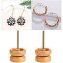 Beading Tool Manual Wood Bead Spinner Fast Beading Beaded Bowl Curved Needles