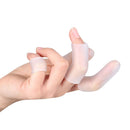 2pcs/Set Anti-Skid Finger Sleeves Cover Cap Finger Toe Corn Protector (C) Newly