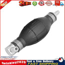 Automobile Motorcycle Rubber Aluminum Spherical Hand Fuel Pump Tank (8mm) Newly