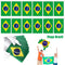 Bunting Brazil Flag 5 Metres 20 Flags Football Brazilian Brasil Country#