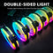 COOLMOON 12cm RGB Cooling Fan Quiet PC Case Cooler for Desktop Computer Chassis