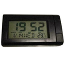 2 in 1 LED Digital Car Time Clocks Thermometer Temperatures Backlight H2N4 O9Z1
