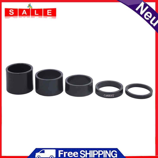 5pcs/Lot CANSUCC Bicycle Headset Washer Aluminum Front Fork Stem Spacers
