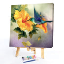 Hummingbirds Gather Honey 20X20cm Oil Paint By Numbers Picture DIY Painting