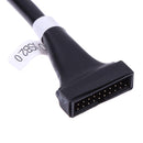 USB 3.0 20 Pin Male to USB 2.0 9 Pin Motherboard Female  Cable