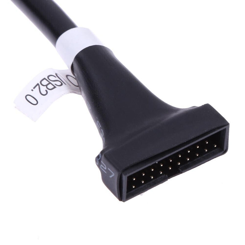 USB 3.0 20 Pin Male to USB 2.0 9 Pin Motherboard Female  Cable