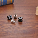 4pcs Alloy Wheel Hub Adapter Extension Combiner for RC Crawler (Black 12mm)