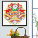 5D DIY Special Shaped Diamond Painting Christmas Bell Embroidery Kit Decor