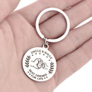 Gift Niece Nephew Thanksgiving Keychain for Uncle Blessing Grandpa Keychain