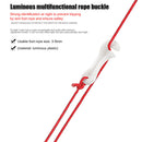 Windproof Cord Fixing Buckle Canopy Rope Tensioner Stopper Camping Accessor