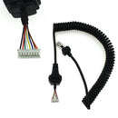 for ICOM HM-152 HM-154 Microphone Replacement Cable 8-pin Modular RJ45`