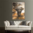 1989candy Standing Elephant 5D DIY Full Drill Round Diamond Painting Embroidery