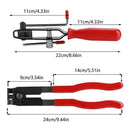 and Flattens Clamps CV Joint Ear Clamp Banding Tool Set CV Joint Banding Tool
