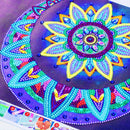 Full Special Shaped Drill Crystal Diamond Painting Flower Pictures Handmade A