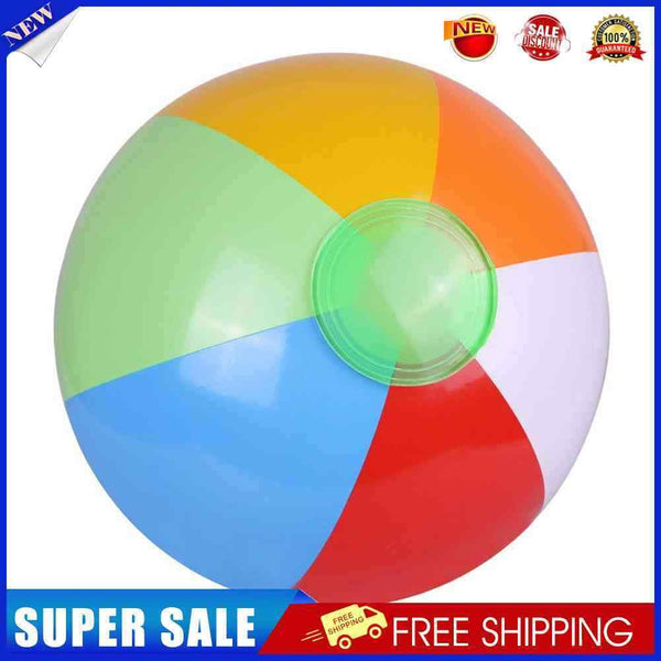 #A 30cm Colorful Inflatable Beach Ball PVC Outdoor Summer Swimming Water Sport