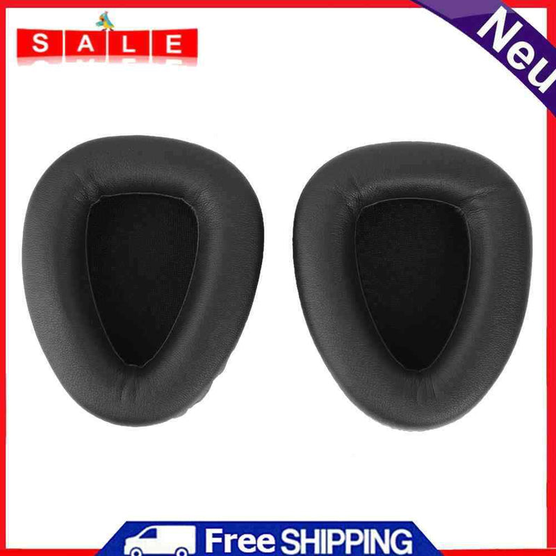 2pcs Earphone Earpads PU Leather Momery Foam Cushion for Monster DNA 2.0 Headset