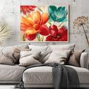 Color Flower Oil Paint By Number DIY Acrylic Painting on Canvas Wall Art Picture