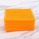10Pcs Fishing Hair Rig Tackle Carp Bait Stoppers Lure Fish Holding Orange Newly