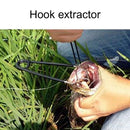2pcs Stainless Steel Portable Fish Mole Opener + Fishing Hook Lock Remover Kit