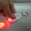 1PCS White LED Light Keys Finder Lost Thing Locator Whistle Sound Sensor