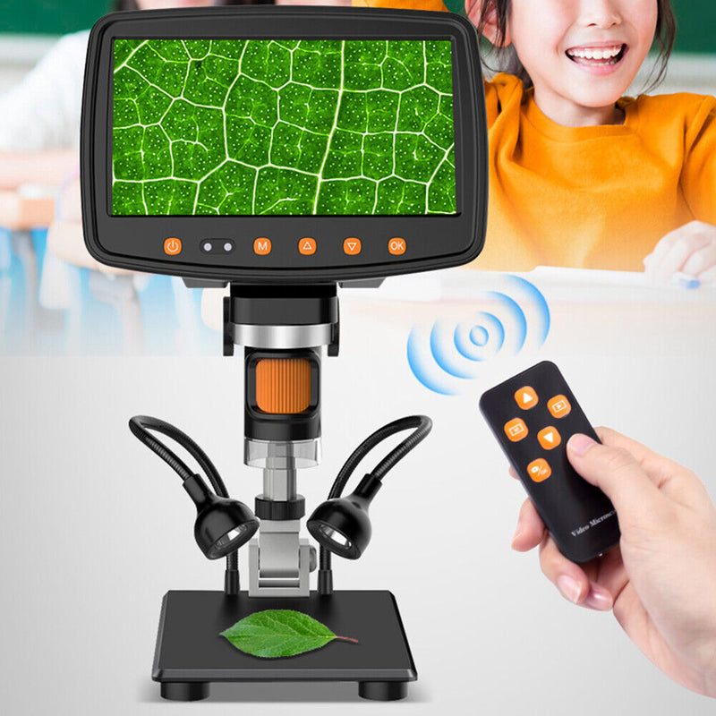 LED Digital Microscope 1000X HD Industrial Video Microscope for Repair Soldering