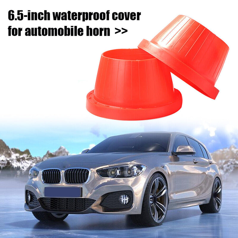 1 Pair 6.5 inch Car Door Audio Speaker Protection Pad Waterproof Cover