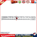 6'' Metal Hand Patchwork Ruler Sewing Gauge for Measuring Stitch Length Newly