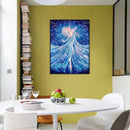 Cartoon Girl 5D DIY Special Shape Part Drill Diamond Painting Rhinestone Picture