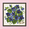 12 Months Flower DIY Cross Stitch 11CT Printed Embroidery (H424 February)
