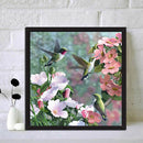 Diamond Painting 5D Full Round Drill Mosaic DIY Hummingbird Flower Kit for Home