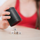 PU Leather Trumpet Flannel Dice Cup Bar Party KTV Entertainment Game with D